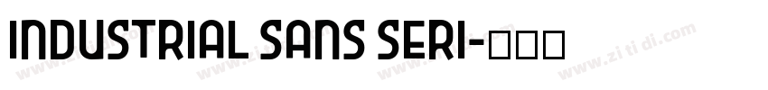 industrial sans seri字体转换